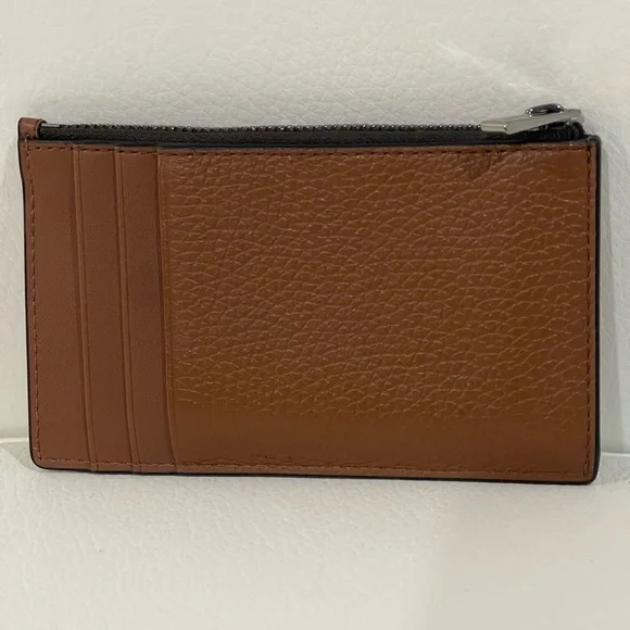 Michael Kors Tan Leather Card Holder - Picture 2 of 10